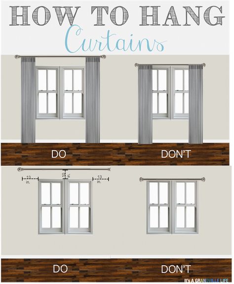 This post has so many great tips on how to hang curtains!! Definitely will have to remember this for my home! Black Velvet Living Room, How To Hang Curtains, Hang Curtains, Pocket Window, Velvet Living Room, Room Curtains, How To Hang, Hanging Curtains, Style At Home