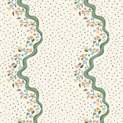 Caroline Wallpaper, Chintz Wallpaper, Wallpaper Bathroom, Scenic Wallpaper, A Wallpaper, Wallpaper Pattern, Original Wallpaper, Dutch Design, Fabric Paper