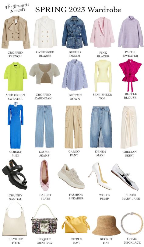 Looks For Summer 2023, Outfit Trends 2023 Spring, Style Inspiration Spring 2023, What To Wear In Spring 2023, Stylish Outfits 2023 Spring, Spring 23 Capsule Wardrobe, Outfit For Spring 2023, Spring 2023 Looks, Uk Spring Outfits 2023