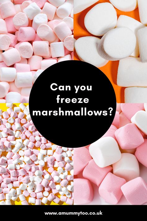 Can You Freeze Marshmallows? How To Freeze Dry Marshmallows, Marshmallow Sore Throat, Freeze Dried Marshmallows, Making Marshmallows, Rice Krispie Cakes, Heart Cake Pops, Chocolate Dipped Marshmallows, How To Make Marshmallows, Marshmallow Frosting