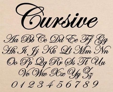 Susan Ottesen Tattoo Handwriting Fonts, Cursive Fonts Alphabet, Fancy Cursive Fonts, Calligraphy Tattoo Fonts, Best Cursive Fonts, Elegant Cursive Fonts, Tattoo Name Fonts, Wörter Tattoos, Fancy Cursive