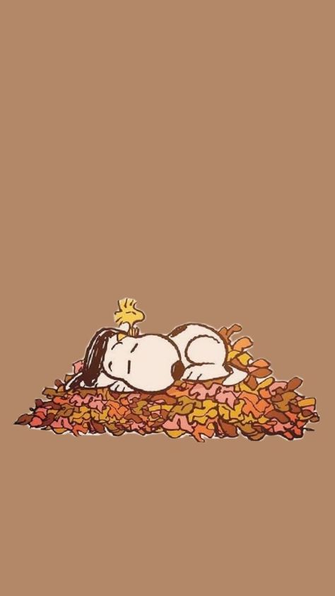 Snoopy Autumn Wallpapers, Cute Thanksgiving Wallpaper Iphone, Snoopy Fall Wallpaper, Jean Ideas, Fall Mood Board, Thanksgiving Wallpaper, Fall Mood, Snoopy Wallpaper, Lock Screens