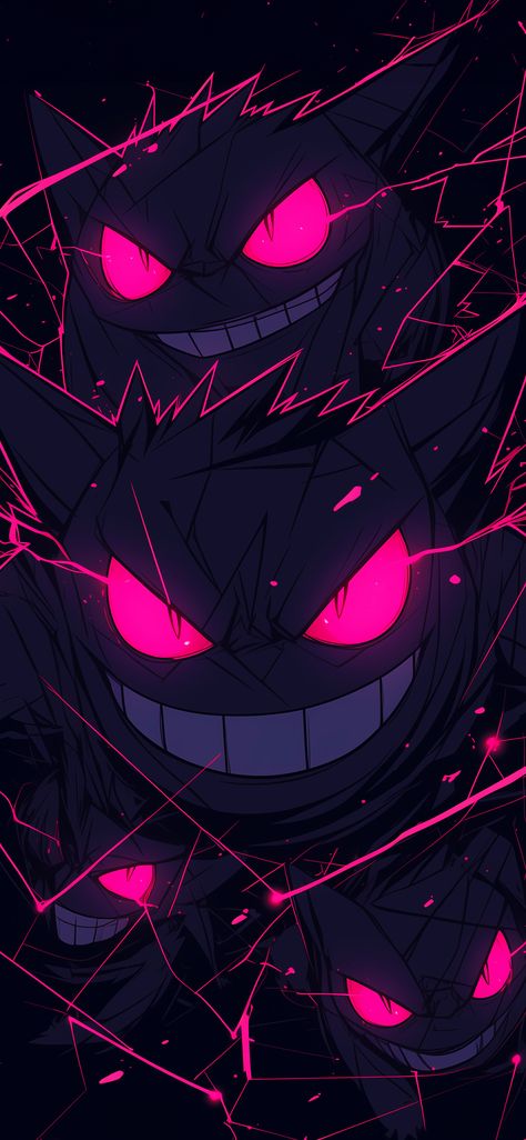 Gengar Pokemon Go, Pokemon Lock Screen, Dark Pokémon, Iphone 6s Wallpaper, Gengar Pokemon, Trippy Iphone Wallpaper, Ghost Pokemon, Pokemon Poster, Pokemon Backgrounds