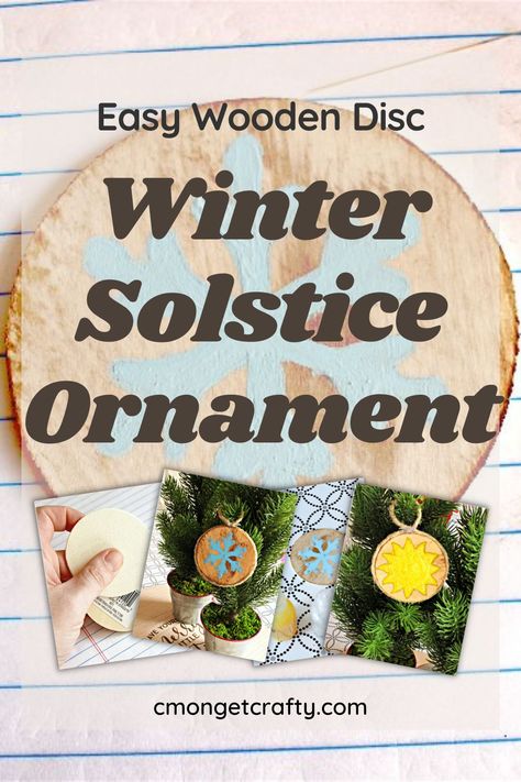 Ornament Craft, Ornament Diy, Winter Craft, Wooden Ornament, Wood Tree, Holiday Memories, Winter Solstice, Ornaments Diy, Tree Ornament