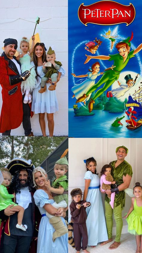 #peterpan #familycostume Peterman Family Costume, Peter Pan Family Costume, Family Costumes, Purim, Costume Ideas, Peter Pan, Halloween Costume, Halloween Costumes, Halloween