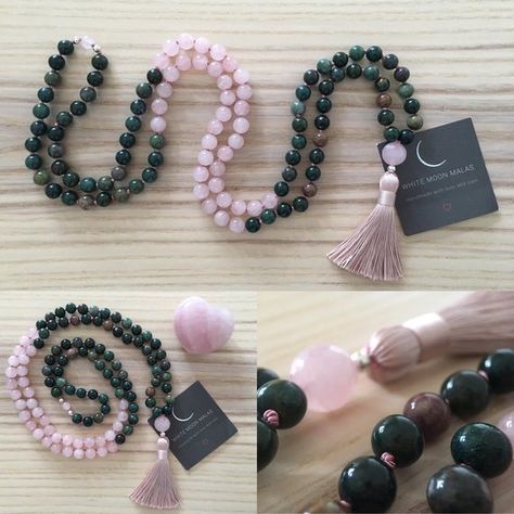 Mala Beads Diy, Mala Jewelry, Mala Bead Necklace, Mala Necklace, Handmade Jewelry Diy, Mala Beads, Spiritual Jewelry, Bijoux Diy, Precious Jewelry