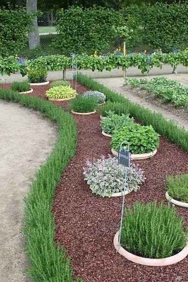 Create a buried pot garden for easy landscaping. This is quite genius... To bad I have the opposite of a green thumb! Easy Backyard Diy, Outdoor Herb Garden, Easy Backyard, Easy Landscaping, Garden Types, Have Inspiration, The Secret Garden, Plants And Flowers, Veggie Garden