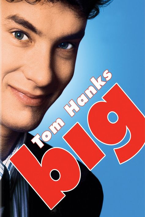 Big  Tom Hanks Big 1988, Tom Hanks Movies, Movies Worth Watching, I Love Cinema, Kids' Movies, 80s Movies, About Time Movie, Film Tv, Tom Hanks