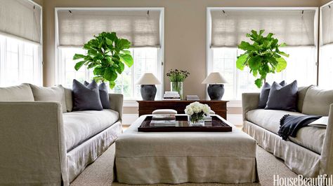 Sofas Facing Each Other, Easy Home Renovations, Easy Home Upgrades, House Blinds, Home Upgrades, Swedish Design, Belgian Linen, Lounge Room, Simple White