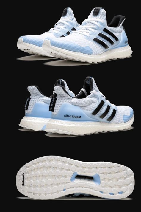 Nike Ultra Boost, Cheap Adidas Shoes, Boots Outfit Men, Got Game Of Thrones, Branded Shoes, White Walker, Striped Sneakers, Kids Running Shoes, Adidas Boost