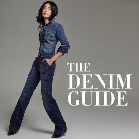 Multi-seasonal denim staples to wear every day.​ Magazine Content, Oxford Shoes Outfit, Style At A Certain Age, Fashion Poster Design, Ethnic Print, Denim Collection, Jeans White, Fashion Tips For Women, Women Long Dresses