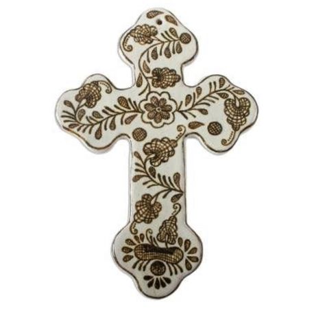 Clay Cross, Ceramic Crosses, Wall Cross, Ceramic Techniques, Wood Crosses, Ceramics Ideas Pottery, Wall Crosses, Christian Jewelry, White Clay