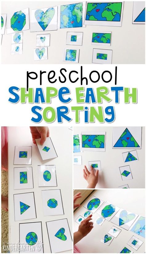 Trash Activities Preschool, Earth Day Art Preschool, Earth Week Preschool, Earth Day Centers, Preschool Earth Day, Earth Day Preschool Activities, Recycle Preschool, Earth Day Theme, Math Activities For Toddlers