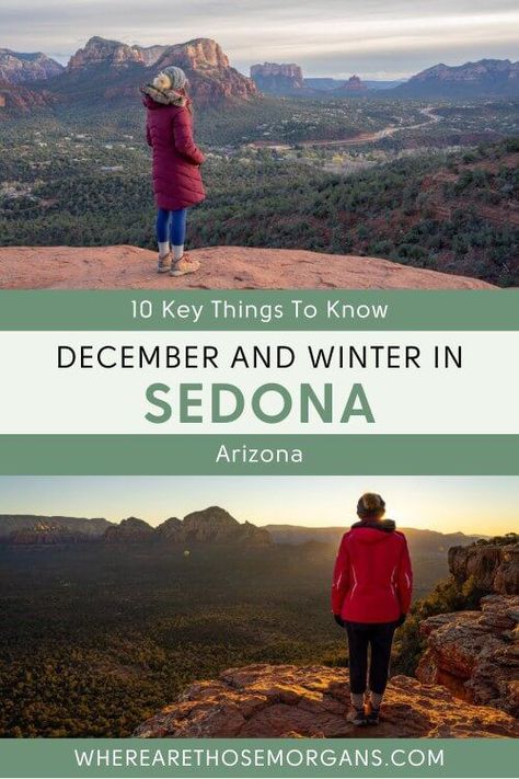 Visiting Sedona In December: 10 Things You Need To Know Winter In Sedona Az, Grand Canyon In December, Winter In Sedona, Sedona Arizona In December, Arizona Winter Vacation, Sedona Arizona Things To Do In Winter, Sedona Arizona In January, Sedona In January, Sedona In The Winter