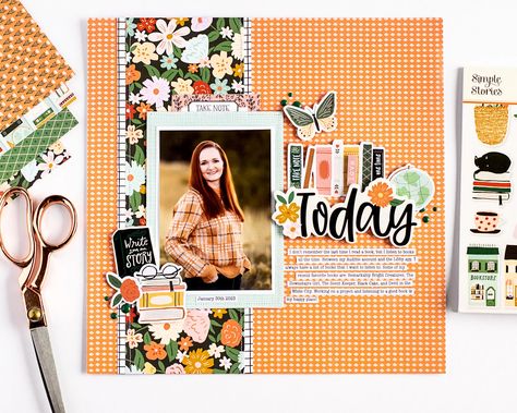 Picture Layouts, Simple Scrapbook, Summer Scrapbook, 12x12 Scrapbook, Memory Keeping, Photo Layouts, Scrapbook Sketches, Photo Scrapbook, Scrapbook Page Layouts