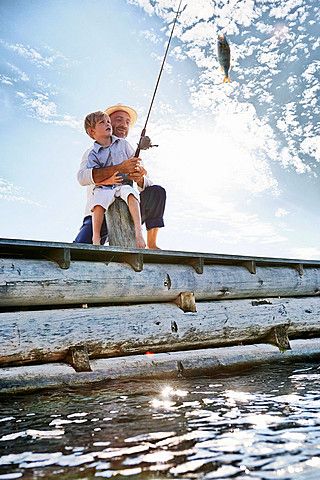 Father and son fishing, Utvalnas, Sweden Grandfather And Grandson, Father And Son Fishing, Fishing Grandpa, Father Images, Fishing Photography, Fishing Pictures, The Lone Ranger, Boy Fishing, People Sitting