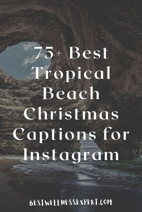 75+ Best Tropical Beach Christmas Captions for Instagram Beach Christmas Sayings, Christmas On Beach, Beach Christmas Quotes, Winter Beach Quotes, Winter Beach Captions, Christmas Beach Pictures, Captions For Beach Pictures, Beach Insta Captions, Beach Christmas Pictures