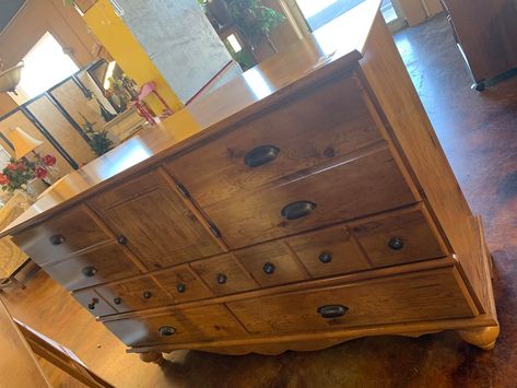 Repurposed Island Kitchen, Kitchen Island Out Of Dresser, Add Dishwasher To Old Kitchen, Repurposed Dresser Kitchen Island, Turn A Dresser Into A Kitchen Island, Kitchen Cabinets Made From Old Dressers, Dresser To Kitchen Island Diy, Island Out Of Dresser, Turn Dresser Into Kitchen Island