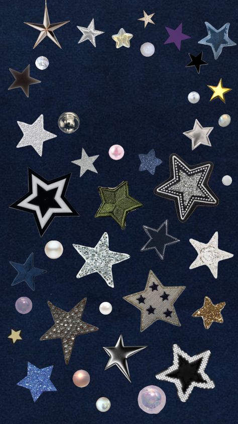 #wallpaper #starwallpaper #star #pearl #navyblue #navybluewallpaper Blue Star Wallpaper, Stussy Wallpaper, Star Pearl, Red And Black Wallpaper, Navy Wallpaper, Simple Phone Wallpapers, Star Background, Edgy Wallpaper, Cute Kawaii Drawings