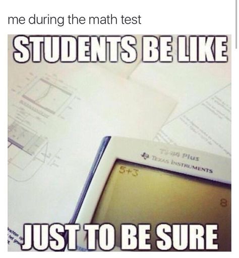 I do this during a math test all the time. I mean who doesn't Procrastination Memes, Ingenieur Humor, Graffiti Tattoo, Math Jokes, Math Test, Math Humor, School Memes, 웃긴 사진, School Humor