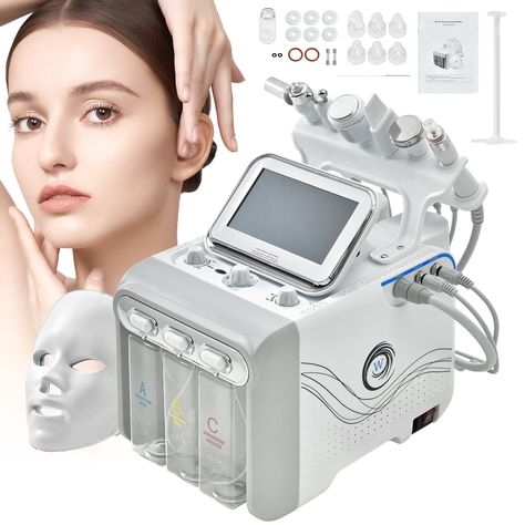 Hydrafacial Machine, Hydro Facial, Oxygen Facial Machine, Oxygen Facial, Facial Cleansing Device, Beauty Serums, Beauty Mask, Under Eye Bags, Skin Radiance