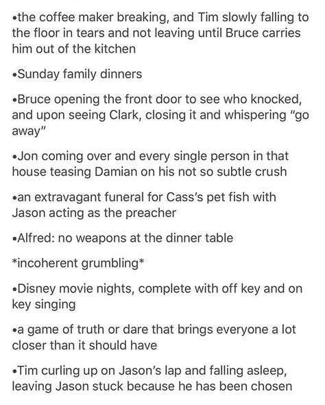 Batfam headcanons Batfamily Headcanons Tim Drake, Superbat Headcanons, Billy Batson Headcanon, Jaytim Headcanons, Damijon Headcanons, Batfamily Funny Headcanons, Jayroy Headcanons, Birdflash Headcanons, Tim Drake Headcanon