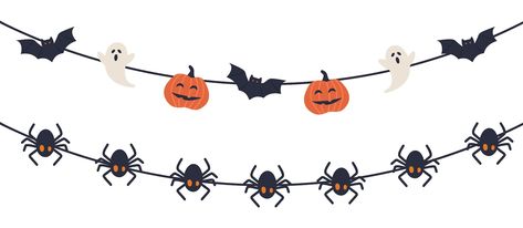 Premium Vector | Happy halloween text banner with bat, spider, pumpkin and ghost, vector Pumpkin And Ghost, Text Banner, Spider Pumpkin, Halloween Text, Pumpkin Spider, Halloween Banner, Premium Vector, Happy Halloween, Graphic Resources