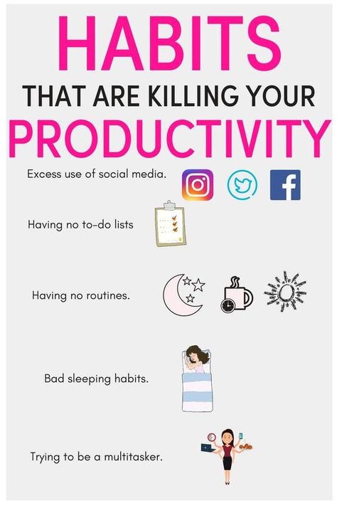 Productivity Hacks Time Management, Productivity Ideas, Bad Sleeping Habits, Productive At Work, Women Career, Stop Procrastinating, Get Stuff Done, Career Girl, Productive Habits