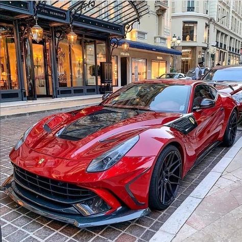 F12 Tdf, F12 Berlinetta, Good Looking Cars, Ferrari F12, Luxurious Cars, Exotic Sports Cars, Car Aesthetic, Street Racing Cars, Power Cars