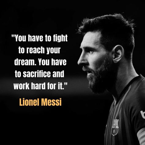 Messi Quotes Inspirational, Messi Motivational Quotes, Football Inspiration Quotes, Lionel Messi Quotes, Messi Quotes, Lio Messi, Sky Tv, Inspo Quotes, Soccer Life