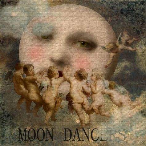 Moon Illustrations, Moon Madness, Images Design, Moon Dance, Moon Shadow, Vintage Moon, Paper Moon, Moon Pictures, Moon Illustration