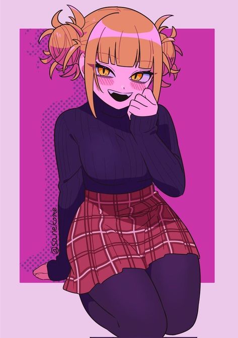 Toga Outfits, Toga Outfit, Toga Fanart, Mha Girl, Edge Of The Universe, Class 1 B, Scary Animals, Toga Himiko, Waifu Material