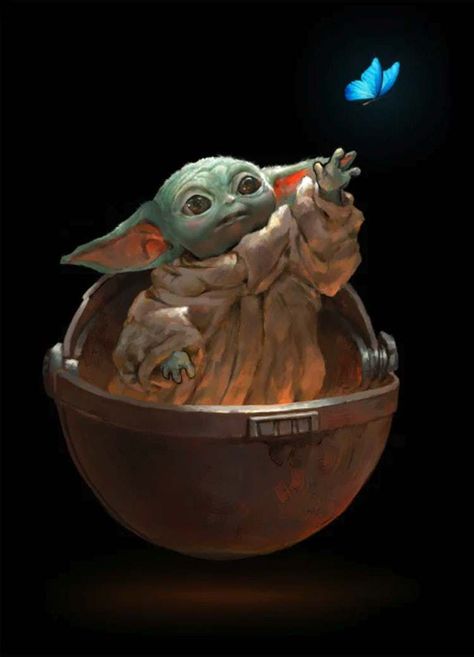 The Best Baby Yoda Fan Art In The Galaxy Yoda Pictures, Yoda Drawing, Yoda Art, Yoda Images, Yoda Meme, Yoda Wallpaper, Star Wars Wallpaper, Star Wars Artwork, Watch Wallpaper