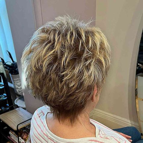 27 Best "Choppy" Pixie Cuts for Women Over 60 Medium Curly Bob, Copper Brown Hair Color, Choppy Pixie, Asymmetrical Bob Short, Razored Haircuts, Choppy Pixie Cut, Short Bobs With Bangs, Easy Care Hairstyles, Stacked Bob Hairstyles