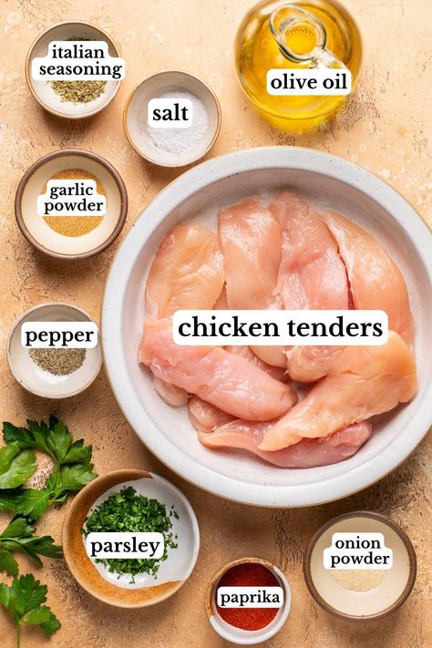 Keto Chicken Tenderloin Recipes Easy, Chicken Tenderloins Air Fryer Recipes, Chicken Tenderloin Seasoning, Healthy Chicken Tender Recipes Air Fryer, Air Fryer Chicken Tenders No Breading, Healthy Breaded Chicken Tenders, Egg Free Chicken Tenders, Chicken Tenders In Air Fryer Recipes, Air Fry Chicken Tenderloins