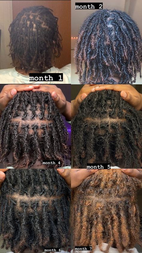 Comb Coil Styles, Loc Stages, Loc Process, Loc Growth, Pink Locs, Locs Ideas, Loc Goals, Dreadlocks Hair Care, Loc Ideas