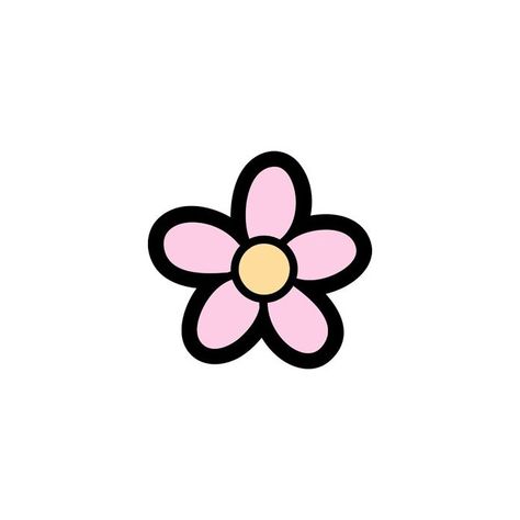 Cute Drawings Of Flowers, Sweet Drawing, Drawings Of Flowers, Cute Flower Drawing, Simple Flower, Simple Flowers, Ryan Reynolds, Flower Drawing, Cute Designs