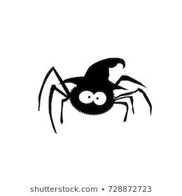 Halloween Spider Painting, Happy Halloween Drawings, Halloween Spider Drawing, Cute Spider Drawing, Spider Draw, Halloween Ilustraciones, Spooky Spring, Cute Halloween Spider, Cavetown Aesthetic