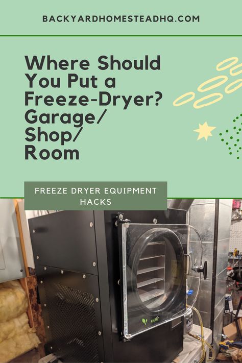 Freeze Dryer Room, Harvestright Freeze Dryer, Freeze Dryer Table, Storing Freeze Dried Food, Freeze Dryer Stand Ideas, Freeze Drying Ideas, Freeze Drier Machine, Harvest Right Freeze Dryer Cheat Sheet, Freeze Dryer Machine