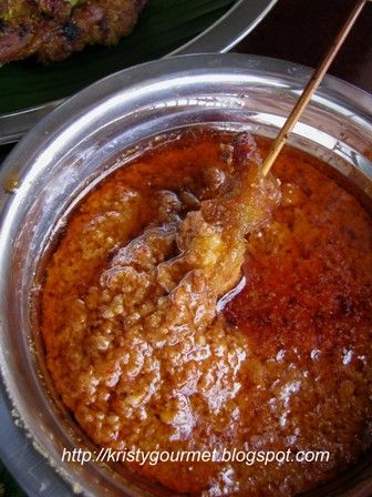 Malaysian Satay, Satay Sauce Recipe, Malaysian Chicken, Chicken Satay With Peanut Sauce, Discharged From Hospital, Chicken Satay Recipe, Nyonya Food, Malaysian Recipes, Satay Recipe