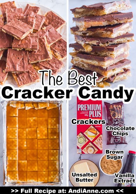 Cracker Dressing Saltine, Candy With Saltine Crackers, Easy Saltine Cracker Candy, Saltine Cracker Bark, Soda Cracker Bark, Leftover Cracker Recipes, Cracker Candy Recipe Saltine Christmas, Saltine Cracker Recipes Sweets Desserts, Soda Cracker Candy Saltine Toffee