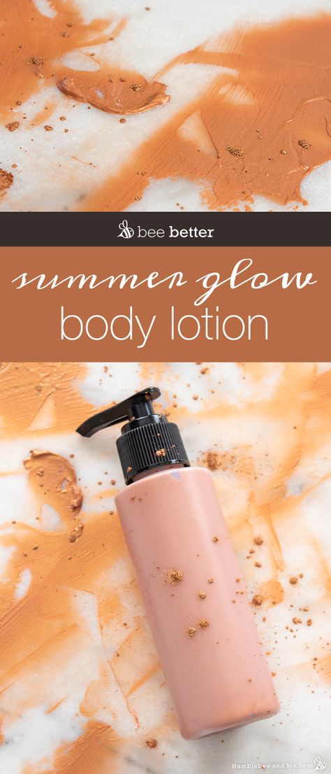 Diy Shimmer Lotion, How To Make Body Shimmer, Diy Body Shimmer Lotion, Tanning Oil Recipe, Homemade Body Shimmer Oil, Diy Body Lotion Non Greasy, Body Glow Oil, Body Shimmer Lotion, Homemade Lotion Recipe