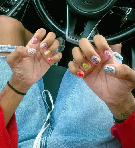 Lil Yachty Nails, Masc Nail Designs, Stud Nail Designs, Nail Designs Men, Masculine Nail Designs, Masc Nails, Boy Nails, Fade Haircut Short, Men Fade Haircut