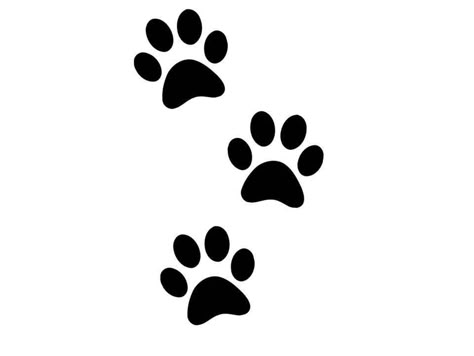 Paw Print Drawing, Dog Lover Tattoo, Paw Print Clip Art, Dog Paw Drawing, Paw Stencil, Paw Print Art, Paw Drawing, Paw Logo, Pawprint Tattoo