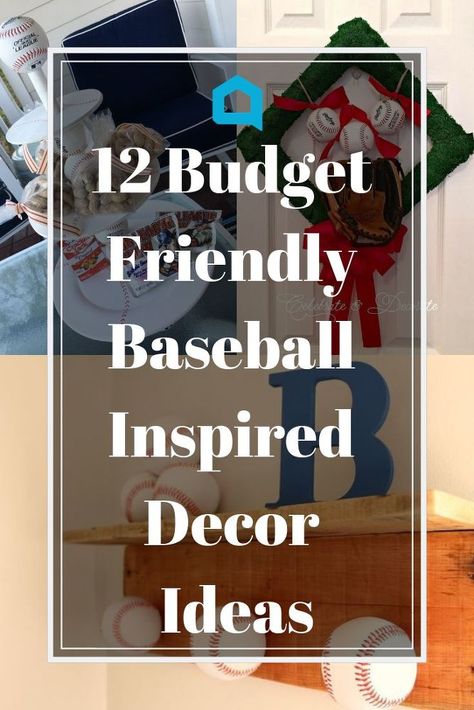 Ready for Baseball Season? Have a little leager who just needs everything to be baseball themed? Check out these 12 budget friendly to get you inspired! #baseball #diy #hometalk Diy Baseball Bedroom Decor, Baseball Bedroom For Boys, Diy Baseball Decor, Boys Baseball Bedroom Ideas, Baseball Room Ideas For Boys, Diy Sports Decor, Baseball Room Ideas, Baseball Bedroom Ideas, Boys Baseball Room