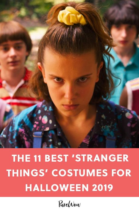 Stranger Things Party Costumes, El Stranger Things Costume, Eleven From Stranger Things Costume, Easy Stranger Things Costume, El Stranger Things Outfit, 11 Costume Stranger Things, Eleven Stranger Things Costume Diy, 11 Stranger Things Costume, Stranger Things Costumes Diy