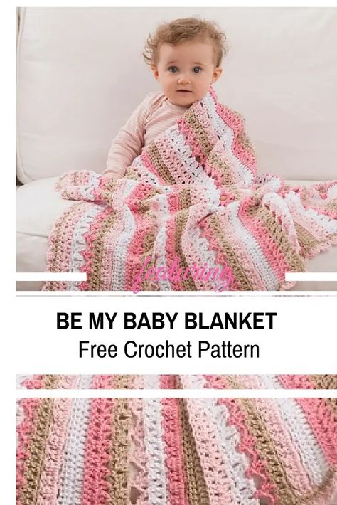 Check out this adorable and free crochet pattern for an Easy Stitches Baby Blanket! It's perfect for creating a cozy and handmade gift for your little ones. Get your crochet hooks ready and start stitching! 🧶💕 #crochet #babyblanket #handmade #freepattern Crochet Joining, Baby Crochet Blanket Free, Baby Blanket Free Crochet Pattern, Crochet Phone Cover, Crochet Baby Blanket Free Pattern, Crochet Mobile, Simply Crochet, Crochet With Cotton Yarn, Crocheted Blanket