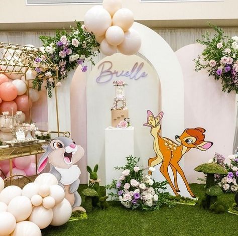 Bambi Baby Shower Ideas – Baby Shower Ideas 4U Bambi Shower Ideas, Disney Baby Shower Themes Girl, Bambi Gender Reveal, Bambi Baby Shower Ideas Centerpieces, Bambi Baby Shower Ideas Boys, Disney Girl Baby Shower Ideas, Bambi Themed Baby Shower Ideas, Girl Themed Baby Shower Ideas, Baby Shower Disney Theme