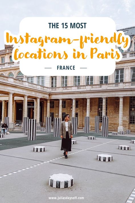 Woman standing in a photogenic square in Paris Best Spots In Paris, Emily In Paris Locations, Paris Spots, Best Cafes In Paris, Spots In Paris, Lafayette Paris, Seine River, Paris Travel Tips, Paris Travel Guide