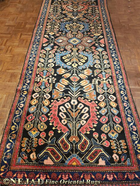 Nejad #988049 Antique Persian Hamadan Runner Staircase Runner, Hall Runner, Rug Runners, Persian Design, Art And Craft Design, Antique Persian Rug, Persian Rugs, Rug Runner Hallway, Rustic Rugs